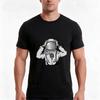 Stressed Astronaut Tshirt Summer Casual Cotton Tee Oversized Streetwear Tops Vintage Graphic Print Loose Fit Short Sleeve