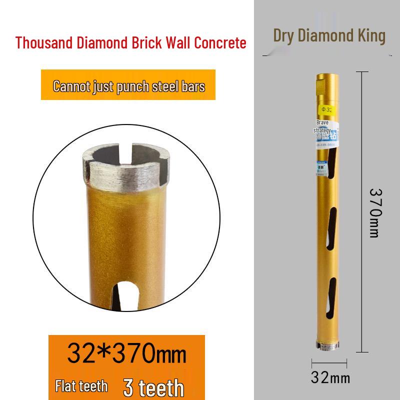 Xiong Lue Dry Diamond Core Drill for Concrete, Air Conditioning, and Water Drilling