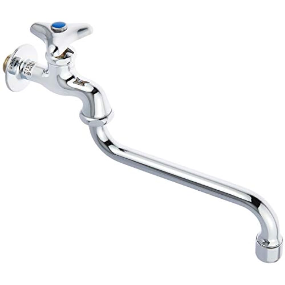 TOTO T130AUN13C Single Faucet (Horizontal Faucet) Spout Pipe 170mm Common to Common Areas and Col...