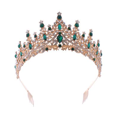 Braut Krone Kopfschmuck Legierung Strass Stirnband Hochzeit Krone Geburtstag Haarschmuck Party Stirnband Haarschmuck