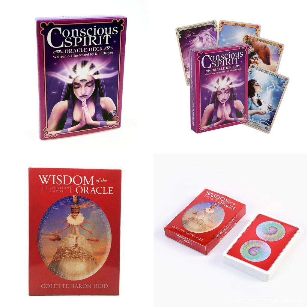 Mystical Shaman Oracle Cards Intuitive Reading Divination Compact Children Toy