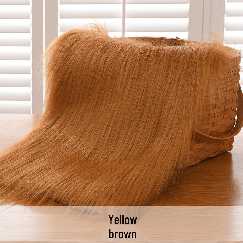 12cm Long Pile Faux Fur Fabric for Cosplay and Fursuit Toys
