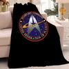 Movie S-Star T-Trek Logo Blanket Warm And Soft Suitable For Bedroom Living Room Sofa Bed Office Travel Camping