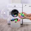 15PCS Laundry Ball Reusable Eco Friendly Washer Balls Colorful Laundry Scrubbing Balls for Washing Machine Random Color