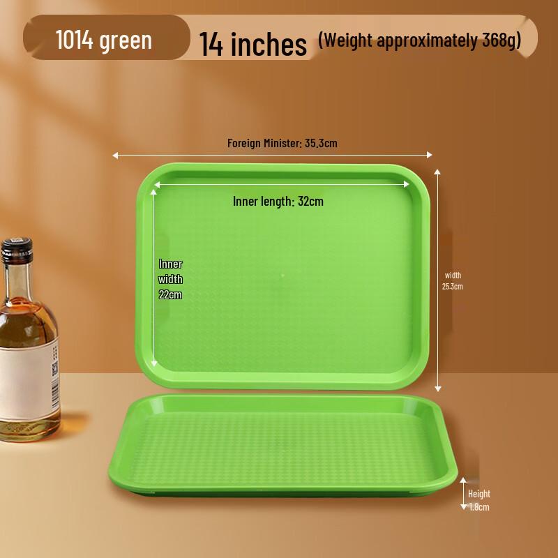 Commercial 3-Compartment Serving Tray