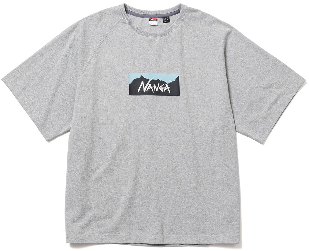 

NANGA ЭКО ГИБРИДНАЯ ФУТБОЛКА С ЛОГОТИПОМ-КОРОБКОЙ СВОБОДНОГО КРОЯ Эко Гибридная Футболка С Логотипом-Коробкой Свободного Кроя Унисекс Весенне-Летняя Повседневная Футболка с Коротким Рукавом N0003643 N0003644 N0003645