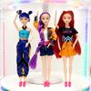 Rumi Mira Zoey Toy Action Figure, Beautiful Princess, Girl Dolls, DIY Plastic Toy for Girls