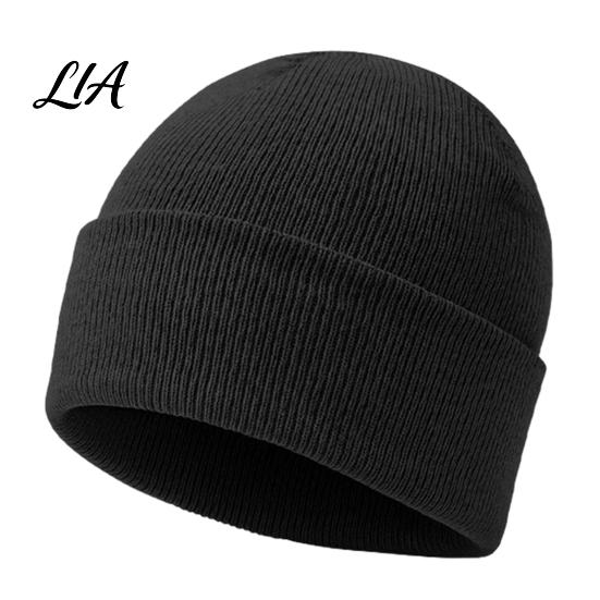 Walking Thermal Hat Knitted Winter Hat, Unisex Thick Skull Cap, Cozy Windproof Cold Weather Headwear Warm Knit for Men Women Outdoor Hiking Jogging