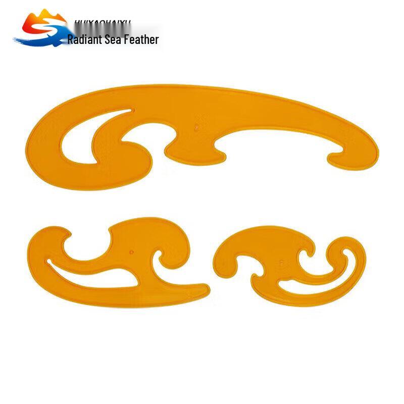 Huiyao Haiyu Design  Drawing Curve Ruler Set