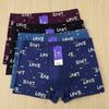 4 Packs of Pure Cotton High-end Men's Underwear Four-corner Sports Comfortable and Breathable Shorts