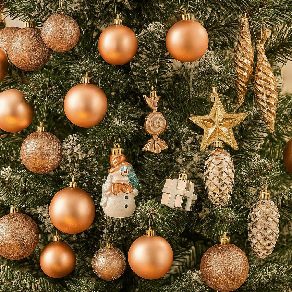 29/20Pcs Star Xmas Tree Hanging Ornaments Merry Christmas Decorations  Home New Year Decor