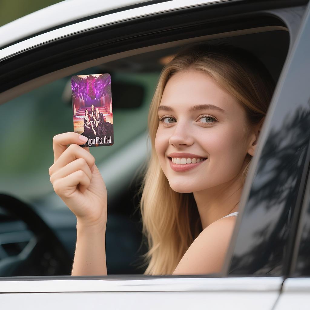 Star Girl Group Peripheral Small Card Decoration, Support Card, Star Film, Can Be Collected, Gifts