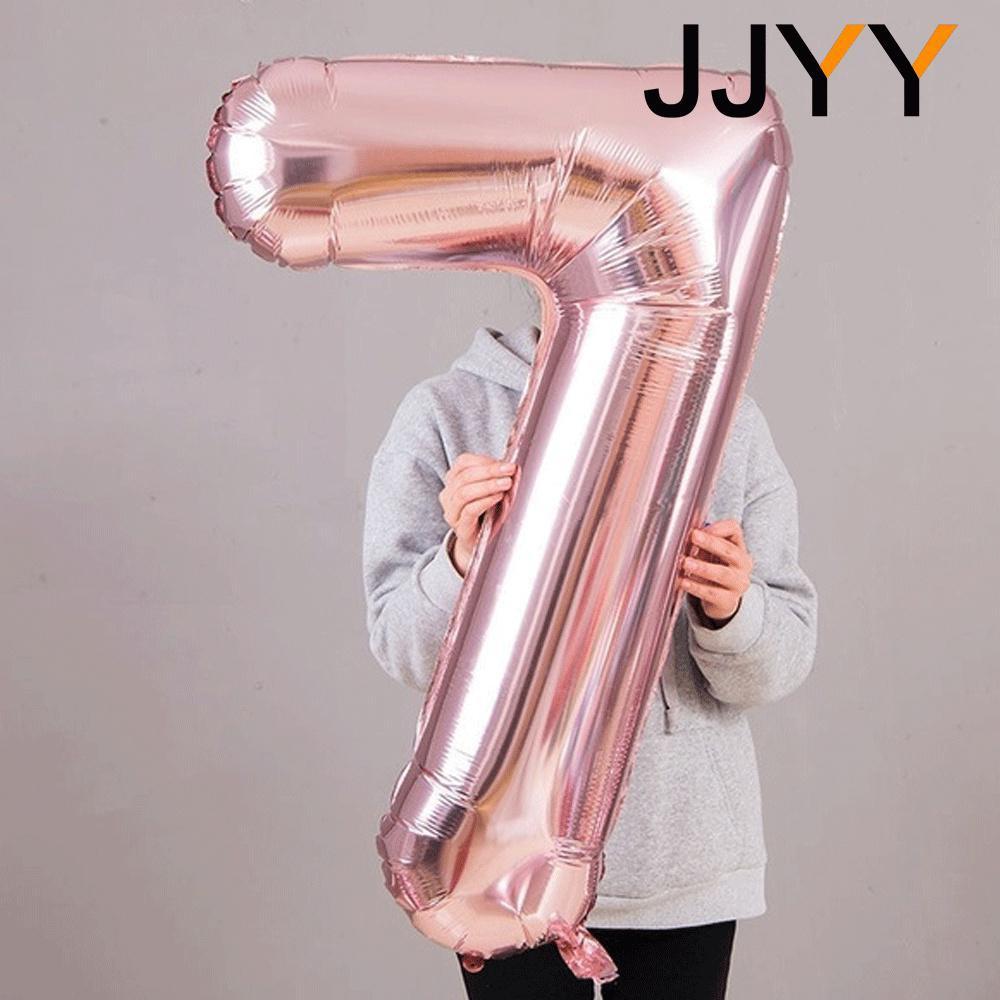 Folien-Zahlenballons 0-9 Ballons Geburtstag Hochzeit Geburtstagsdekorationen Zubehör Jubiläumsgeschenk Partydekoration 32 Zoll 1 Stück