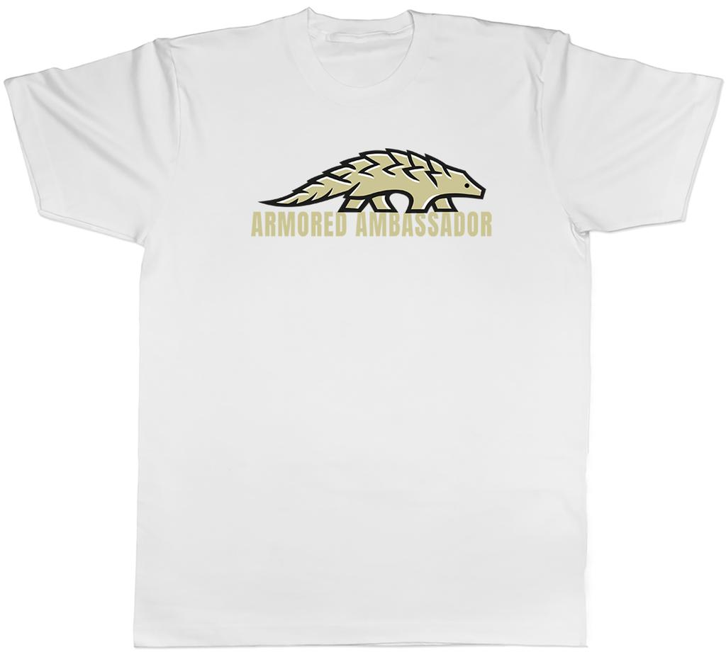 Pangolin Unisexs TShirt Armored Ambassador Tee Gift