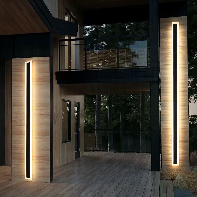 NuFeng Minimalist Outdoor Linear Wall Lamp