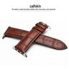 Apple Bamboo Grain Leather Watch Strap for Smartwatch 