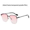 Fashion Eyewear For Men With Uv400 Protection And Pink Gradient Lenses For Street Style And Travel