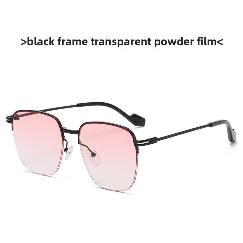 Fashion Eyewear For Men With Uv400 Protection And Pink Gradient Lenses For Street Style And Travel