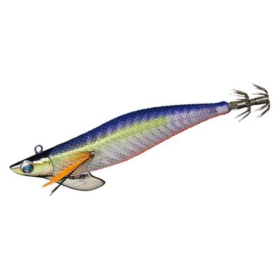Daiwa Emeraldas Boat 2 Squid Orange Lure, RV2.75-25g, Clear-Purple &