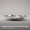 Decorative Bowl with Wave Rim Mirror Finish Serving for Hosts