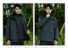 Unisex Winter Hooded Waterproof Windproof Three-in-One Mountaineering Jacket