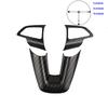 Steering Wheel Decoration Moilding Frame Cover Trim for Ford Focus 3 MK3 2015 2016 2017 2018 Car Interior Style