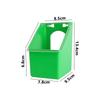 Pigeon Multi-Purpose Cage Hanging Food Box With Lid 1/2/4-Holes Anti-Spill Racing Pigeon Trough Feeder Pet Bird Supplies 1/2Pcs