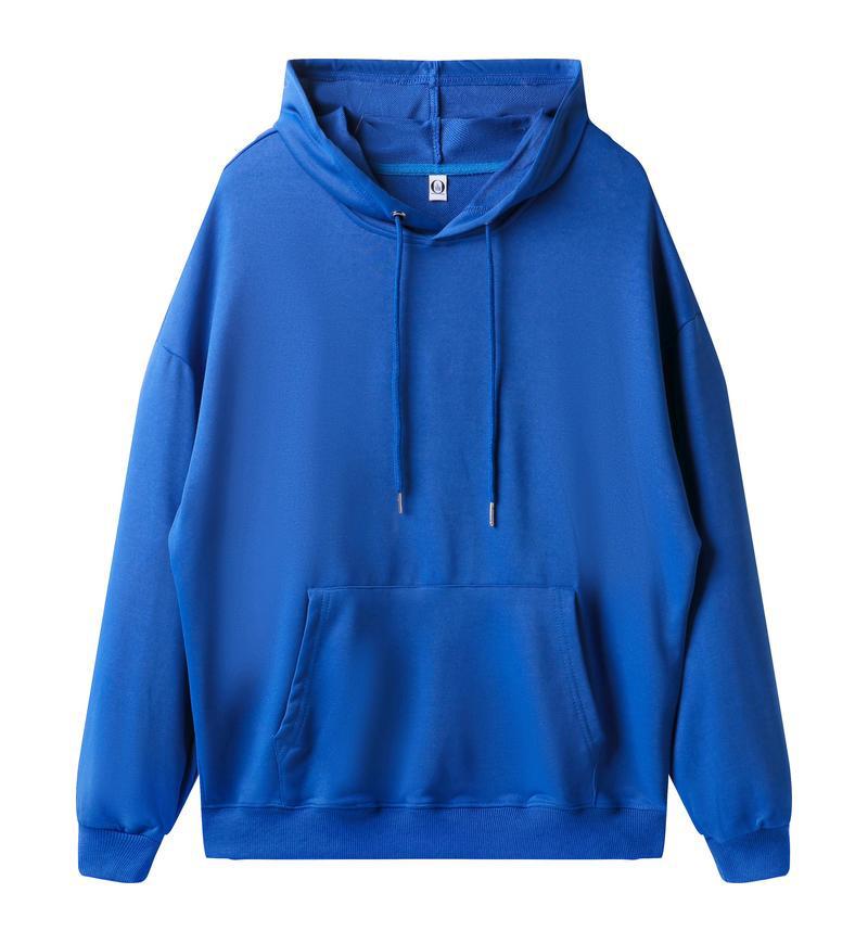Men's 260g Drop Shoulder Hoodie - Sporty Casual Pullover with Custom Logo Print