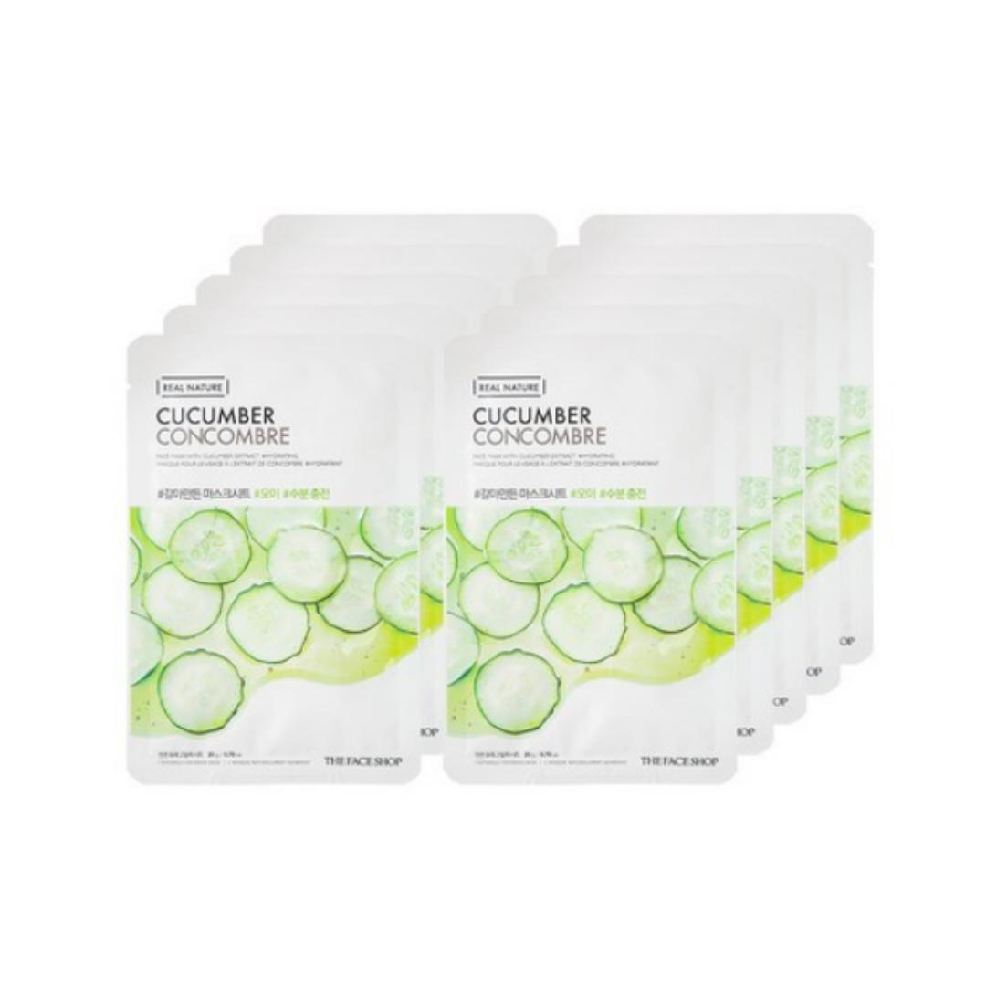 

The Face Shop Real Fresh Made Cucumber Mask Sheet