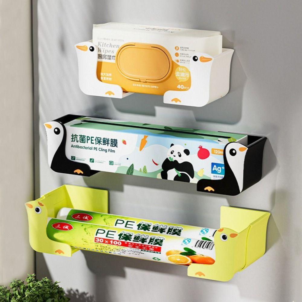 Scalable Design Storage Rack No Punching Wall Mounted Drawer Tissue Box Kitchen Organization