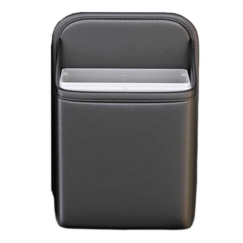 Back Seat Storage Auto Garbage Can Storage Boxes Leakproof Backseat Trash Bin Car Storage Organizer For Toddler Car Seats