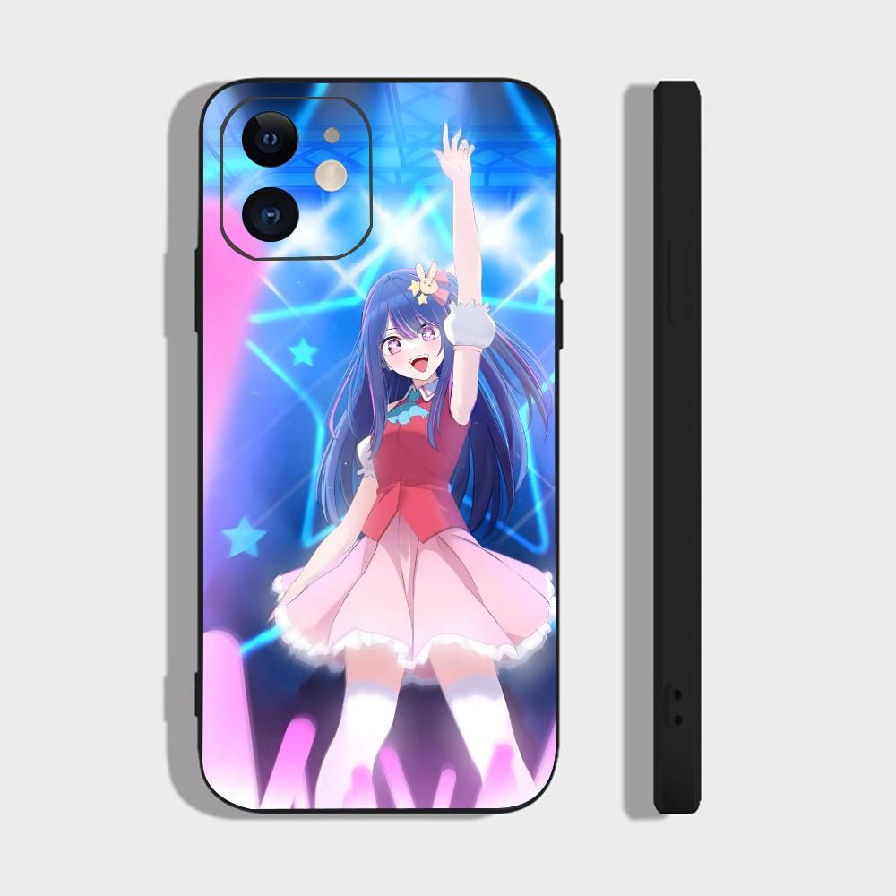 Anime A-Ai H-Hoshino Girl For Iphone 17 Air 16 Pro Max 15 14 13 Full Cover Anti-Shock MagSafe Cover