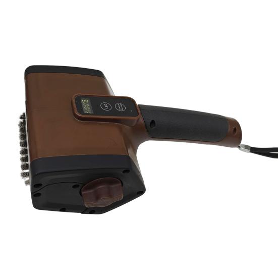 

Electric Grill Brush with Stainless Steel Bristle-Free Head Rechargeable Cordless Barbecue Grill Cleaner BBQ Essential Accessories