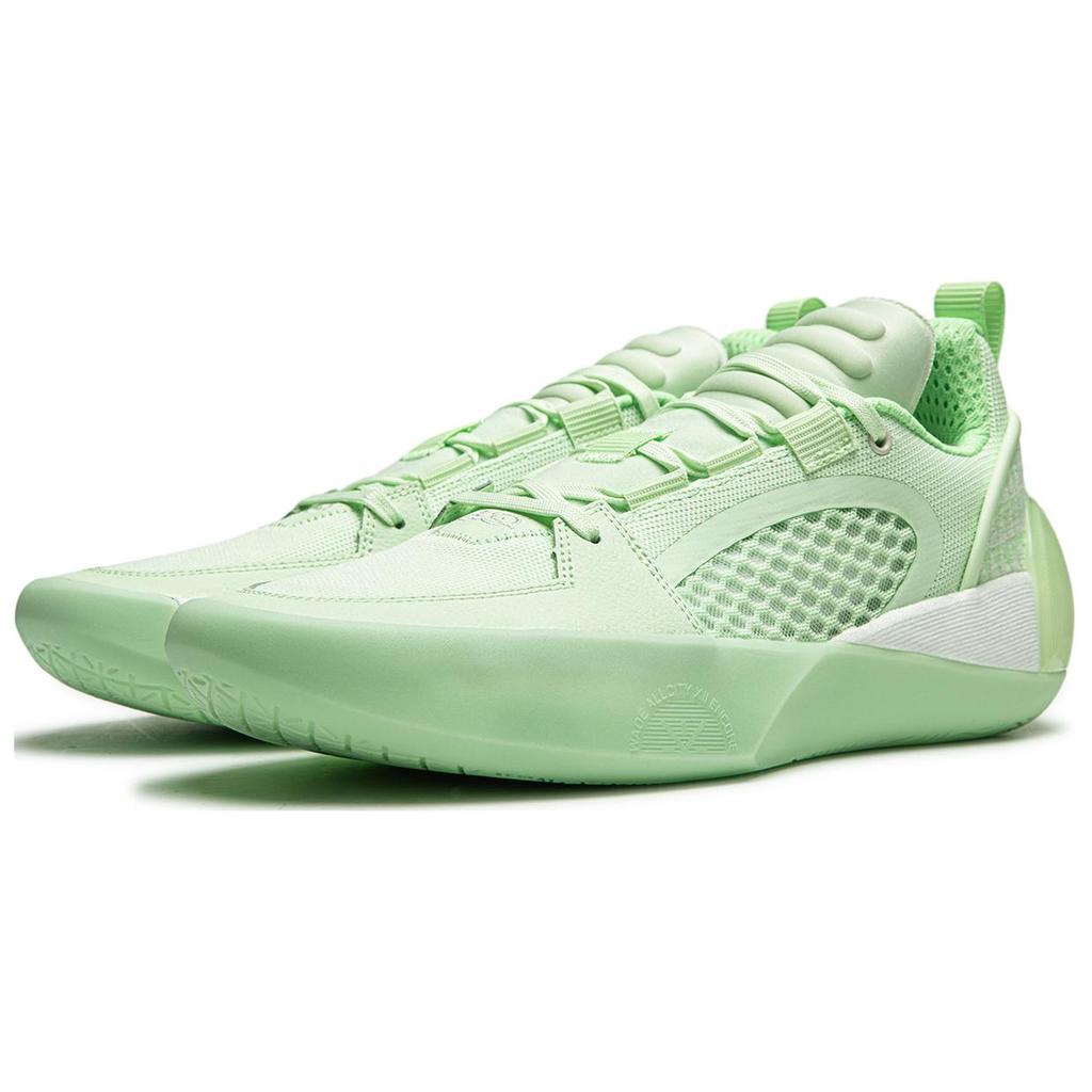 Li Ning All City 12 Encore Low top Basketball Shoes Men's Dynamic Green ABAU029-3-