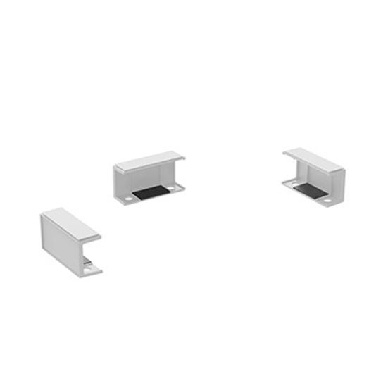 

3Pcs/Set Wall Mount Laptop Holder Invisible Plastic Bracket Mounted On Table белый