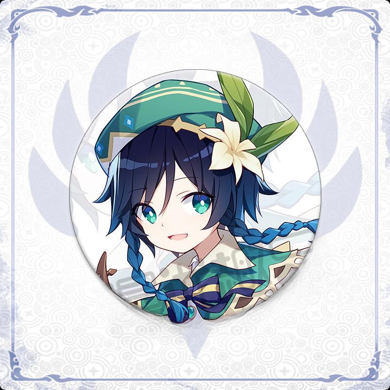 

58 мм брошь для онлайн-игры, значок для косплея, аксессуары для одежды, украшение для рюкзака, подарок