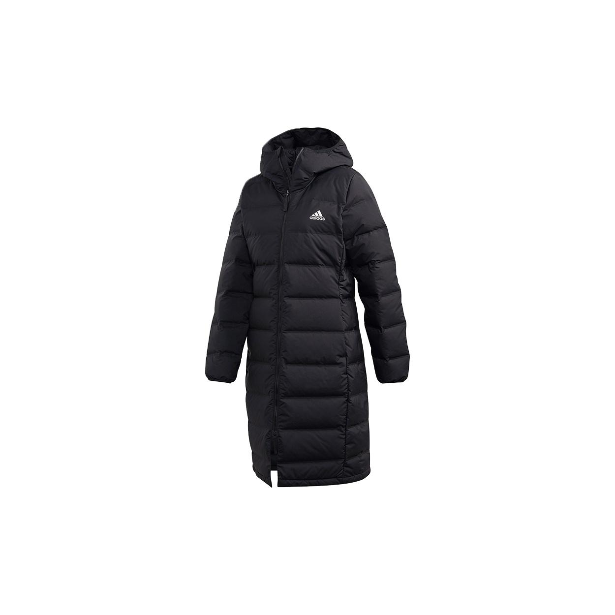 (WMNS) adidas Helionic Down Parka Jacket Asia Sizing  Black  Women s FT2574 S