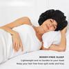 1pc Women's Solid Color Satin Wide-Brimmed Shower Cap, Suitable for Daily Use Silk Bonnet Satin Bonnet