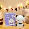 Anime Crayon Shin-Chans Patting Small Night Lamp Soft Light Eye -Protecting Bedroom Bedside Charging Small Nigh Ornament Perfect Gifts