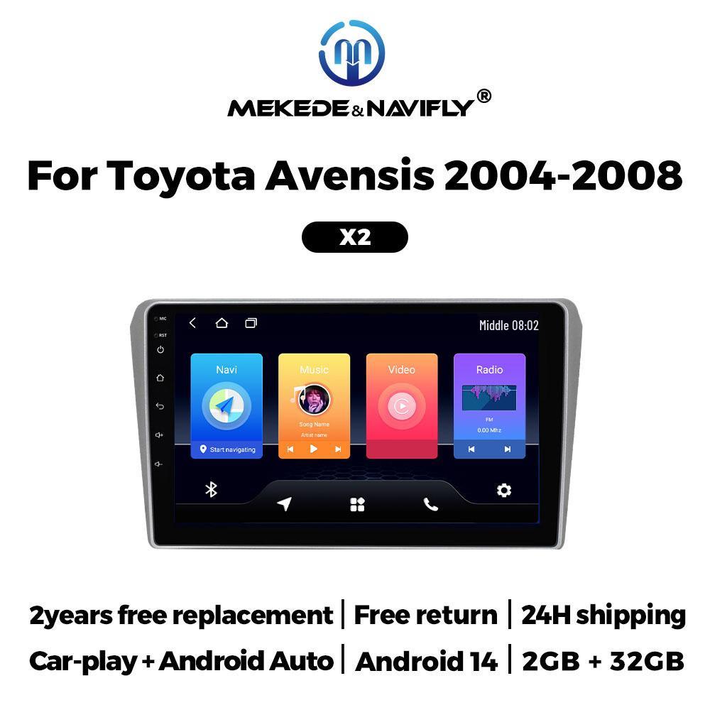 Toyota Avensis 04-08 Android GPS Navigation MP5 Bluetooth Player