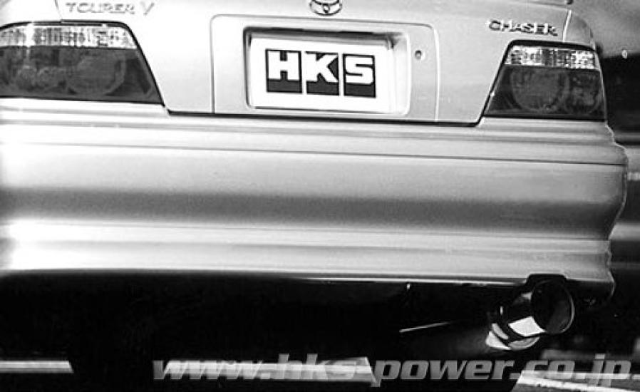 HKS Automotive Sports Muffler High Power 409 Toyota Cresta Chaser Mark II JZX100 Vehicle Inspection Compatible Intake and Exhaust System Parts