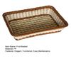Yousheng Woven Fruit Basket Stackable Easy Clean Bread Storage Baskets Handmade Storage Bin for Pantry Kitchen Table Rustic Home Decor
