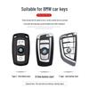 BMW Key Case for X3/X5/X1, New 3 Series, i3, 5 Series 325Li/530/iX3 - Gradient Shell Buckle