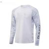 Mens Long Sleeve Crew Neck Fishing Shirt UV Protection Quick Dry Breathable Outdoor T-Shirt Fall