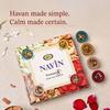 Cycle Pure Navin Premium 4-in-1 Havan Tasse Sambrani Packung mit 3 x 12 Tassen Jasmin Sandel Rose Guggul