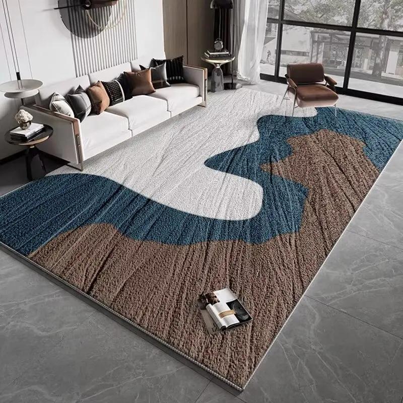 Nordic Abstract Geometric Carpets for Living Room Decoration Home Area Large Area Rugs Soft Bedroom Decor Bedside Lounge Mats