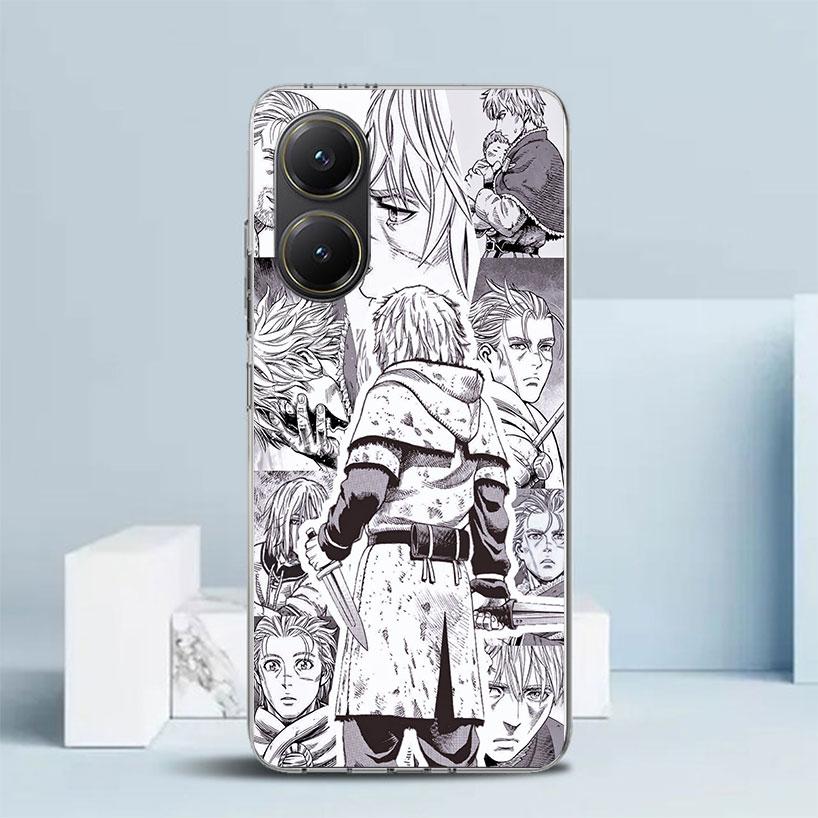 Vinland Saga Soft Cover for Xiaomi Poco F7 Ultra X7 X6 X5 Pro M7 Phone Case Redmi 15 15C 13 13C 12 12C 10 10C Print Shell Poco X