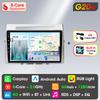 Autoradio pour Toyota Verso Corolla 2004 2005 2006 2007 2008 2009, écran Carplay sans fil, Android Auto, Navigation GPS, stéréo 2din
