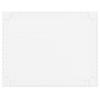 Garden Table White 59 x 47 x 40 cm PP