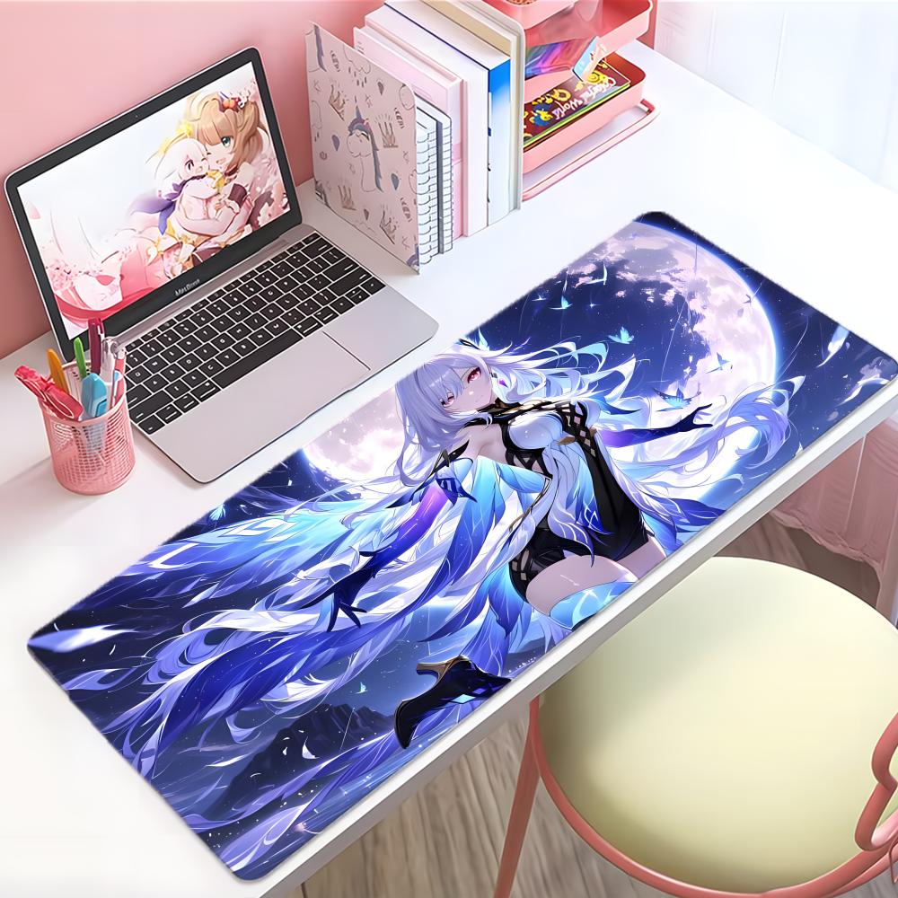Game Futuristic HHonkai Star Rail Mouse Pad Large Thick Desk Pad Stitched Edges Gaming Mouse Mat For Pc